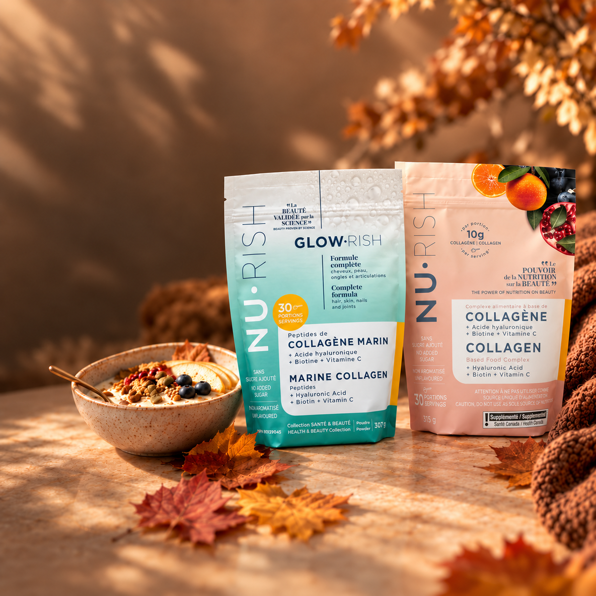 Automne : Préparez votre peau avec le collagène